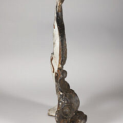 Flamboyant Dolphin Cast Iron Doorstop, 19th Century