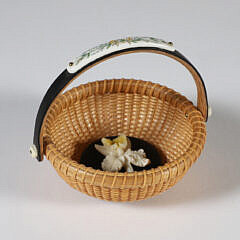 Nap Plank Miniature Nantucket Basket, circa 2008