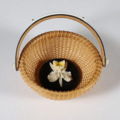 Nap Plank Miniature Nantucket Basket, circa 2008