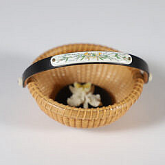 Nap Plank Miniature Nantucket Basket, circa 2008
