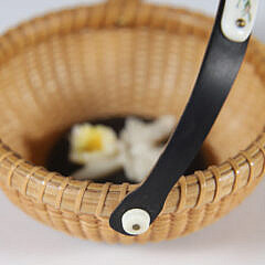 Nap Plank Miniature Nantucket Basket, circa 2008