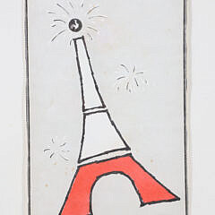 Roy Bailey Print “Bastile Day” circa 1991