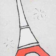 Roy Bailey Print “Bastile Day” circa 1991
