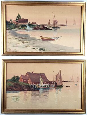 1893-1865 Gloucester Watercolors A