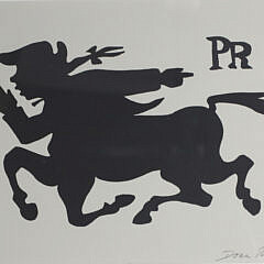 Set of Six Donn Russell Limited Edition Political Lithographs