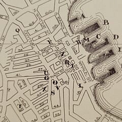 Rare 1930s William Cotton Schontzeler Nantucket Street Map