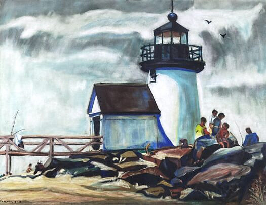 1954-1865 Brant Point Pastel A