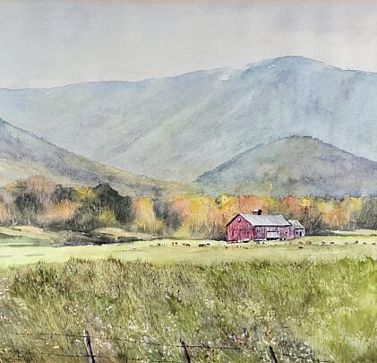 1956-1865 Vermont Landscape A