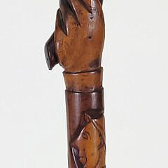 1958-1865 Folk Art Stick A