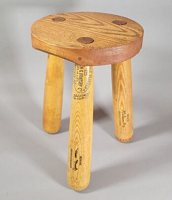 1960-1865 Baseball Bat Stool A
