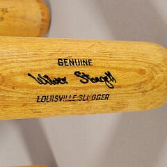 Mid Century American Folk Art Louisville Slugger Baseball Bat Stool