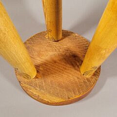 Mid Century American Folk Art Louisville Slugger Baseball Bat Stool