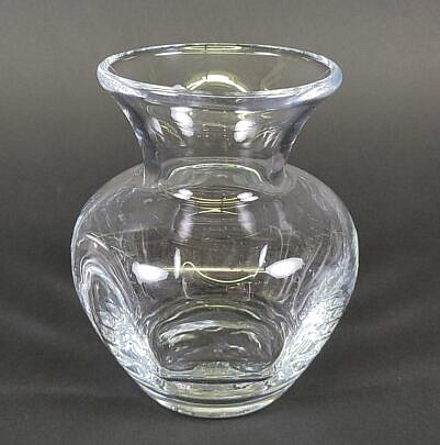1964-1865 Simon Pearce Bulbous Vase A