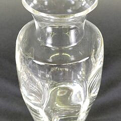 Vintage Simon Pearce Handblown Glass Paneled Vase