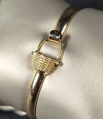 1971-1865 Gold Basket Bracelet A