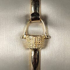 Solid 14K Yellow Gold Nantucket Basket Bracelet