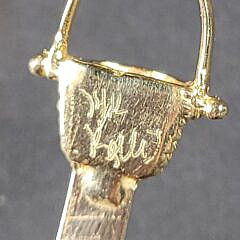 Solid 14K Yellow Gold Nantucket Basket Bracelet