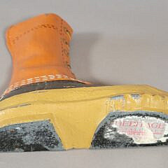 Rare Vintage LL Bean Maine Hunting Shoe Boot Doorstop