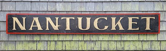1978-1865 Nantucket Sign A