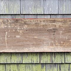 Antique Style Painted Nantucket Advertising Trade Sign