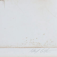 Limited Edition #38/100 Engraving of Nantucket Old North Wharf
