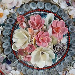 Sandi Blanda Crafted Sailor’s Valentine, circa 1985