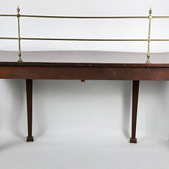 George III-Style Carved Mahogany Console or Serving Sideboard