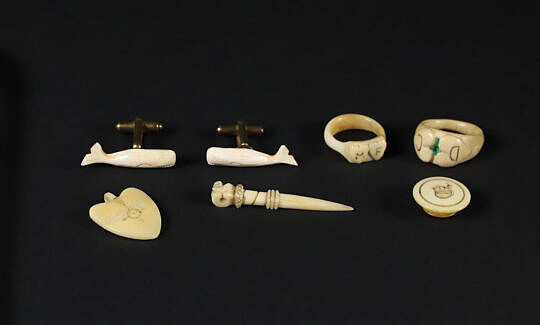 Group of 7 Whaleman Made Personal Implements, 19th Century