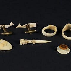 Group of 7 Whaleman Made Personal Implements, 19th Century