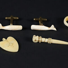 Group of 7 Whaleman Made Personal Implements, 19th Century
