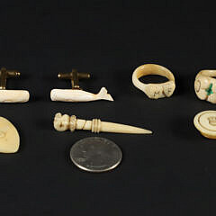 Group of 7 Whaleman Made Personal Implements, 19th Century