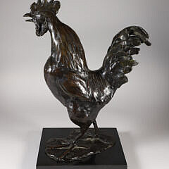 Alexander Whitney Patina Bronze Rooster
