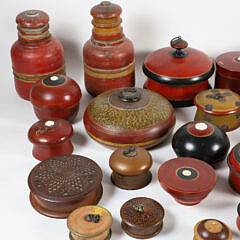 Collection of 28 Russian Boxes