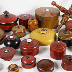 Collection of 28 Russian Boxes