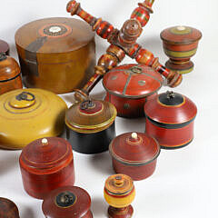 Collection of 28 Russian Boxes