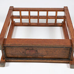 Mission Oak Style Cane or Walking Stick Rack