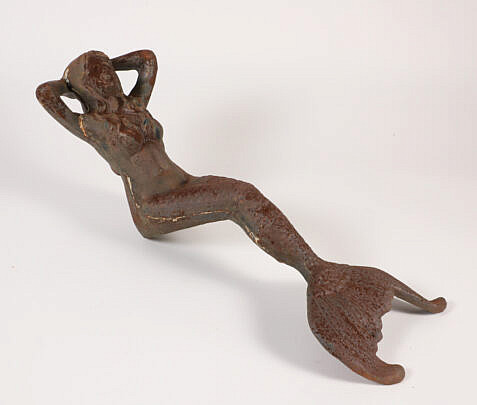 Cast Iron Diminutive Garden Mermaid