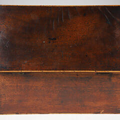 Antique Mahogany Rectangular Storage Box