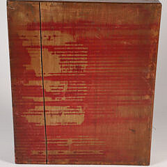 Mahogany and Multi-Wood Inlaid Slope Front Lap Desk, 19th Century