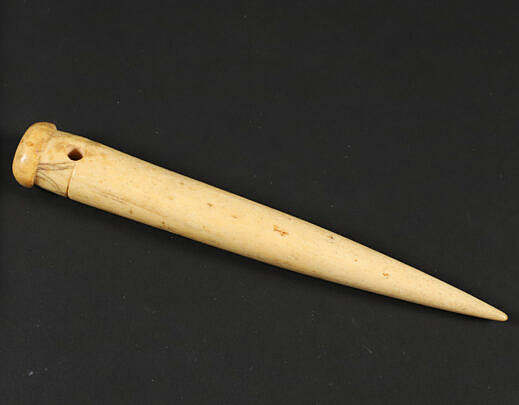 Antique Whale Bone Sailor Made Fid, 19th Century