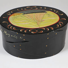 Contemporary Shaker Style Round Box by Orleans Carpenters