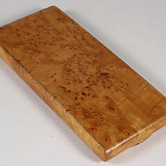 Antique Bird’s Eye Maple Lift Top “Cigarette” Box