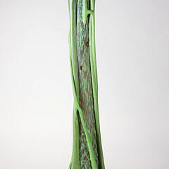 Vintage Abstract Art Nouveau Style Glass Vase