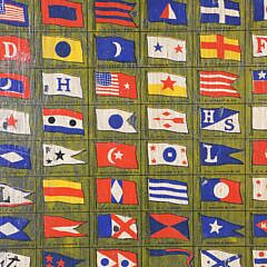 Vintage Hand Painted “Signals of the Merchants of Boston”