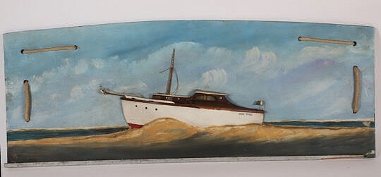 Early Vintage Fishing Boat "Our Girl"