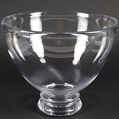 Large Simon Pearce Footed Fruit Bowl