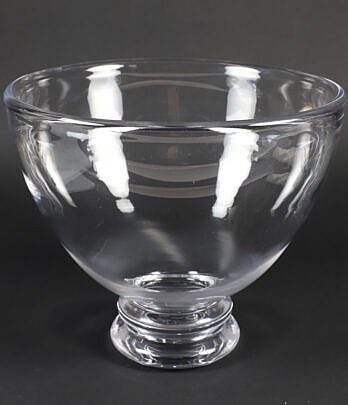 Large Simon Pearce Footed Fruit Bowl
