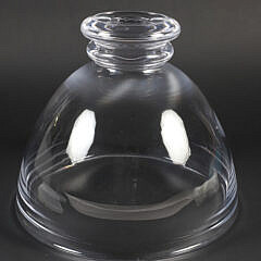 Large Simon Pearce Footed Fruit Bowl