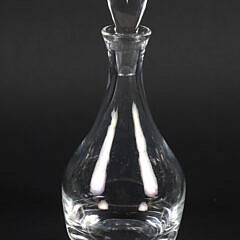 Signed Steuben Clear Glass Decanter