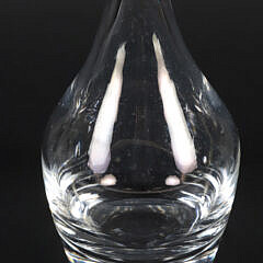 Signed Steuben Clear Glass Decanter